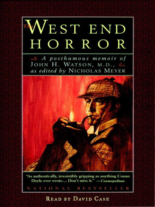 Title details for The West End Horror by Nicholas Meyer - Wait list